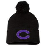 Carolina Softball Club Sportsman 12" Pom-Pom Cuffed Beanie