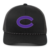 Carolina Softball Club Pacific Headwear Trucker Snapback Braid Patch Cap