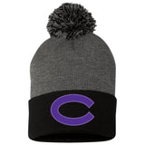 Carolina Softball Club Sportsman 12" Pom-Pom Cuffed Beanie