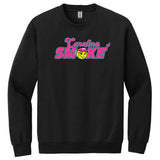 Carolina Smoke Fastpitch Gildan® Heavy Blend™ Crewneck Sweatshirt