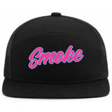 Carolina Smoke Fastpitch Headwear 6-Panel Trucker Snapback Hat
