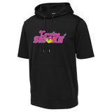 Carolina Smoke Fastpitch Sport-Tek ® Sport-Wick ® Fleece Short Sleeve Hooded Pullover
