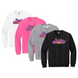 Carolina Smoke Fastpitch Gildan® Heavy Blend™ Crewneck Sweatshirt
