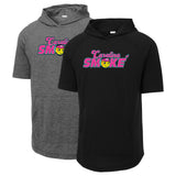 Carolina Smoke Fastpitch Sport-Tek ® PosiCharge ® Tri-Blend Wicking Short Sleeve Hoodie