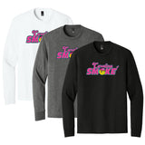 Carolina Smoke Fastpitch Perfect Tri ® Long Sleeve Tee