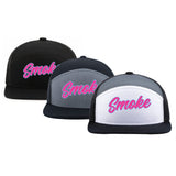 Carolina Smoke Fastpitch Headwear 6-Panel Trucker Snapback Hat