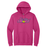 Carolina Smoke Fastpitch Gildan® Heavy Blend™ Hooded Sweatshirt
