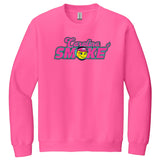 Carolina Smoke Fastpitch Gildan® Heavy Blend™ Crewneck Sweatshirt