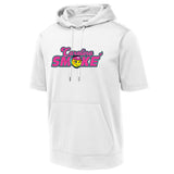 Carolina Smoke Fastpitch Sport-Tek ® Sport-Wick ® Fleece Short Sleeve Hooded Pullover