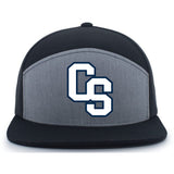 Carolina Strike Pacific Headwear 6-Panel Trucker Snapback Hat