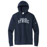 Carolina Strike Nike Club Fleece Sleeve Swoosh Pullover Hoodie