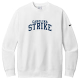 Carolina Strike Nike Club Fleece Sleeve Swoosh Crew