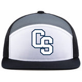 Carolina Strike Pacific Headwear 6-Panel Trucker Snapback Hat