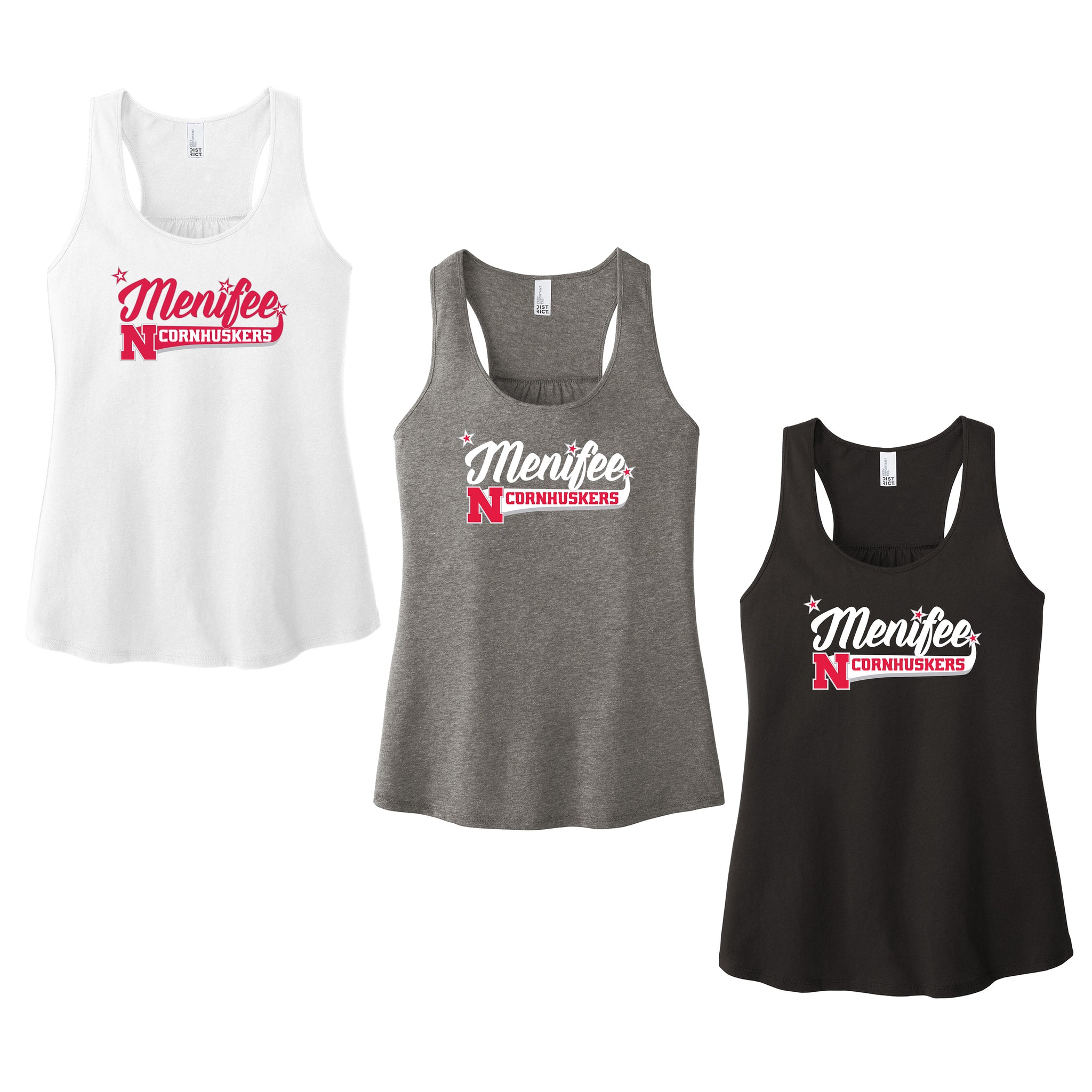 Menifee Cornhuskers Fastpitch District Women’s V.I.T. ™ Racerback Tank