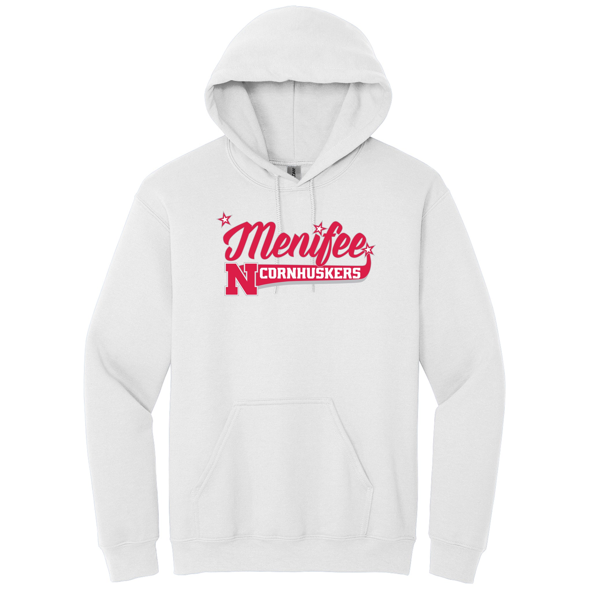 Menifee Cornhuskers Fastpitch Gildan® Heavy Blend™ Hooded Sweatshirt
