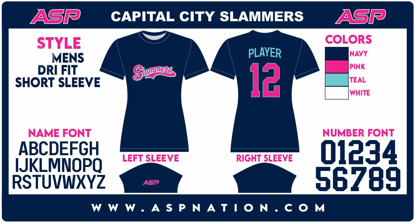 Capital City Slammers Fastpitch Sport-Tek® PosiCharge® Competitor™ Tee