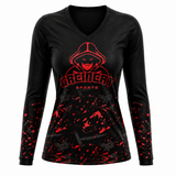 Greinert Sports Women's V-Neck Full Sublimation Long Sleeve
