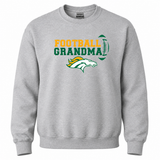 Boiling Springs Football Grandma Crewneck Sweatshirt