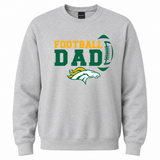 Boiling Springs Football Dad Crewneck Sweatshirt