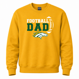 Boiling Springs Football Dad Crewneck Sweatshirt