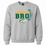 Boiling Springs Football Bro Crewneck Sweatshirt