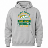 Boiling Springs I'm Not Yelling This is My Football Dad Voice Hoodie