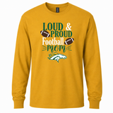 Boiling Springs Loud & Proud Football Mom Long Sleeve T-Shirt