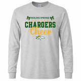 Boiling Springs Little Chargers Cheer Long Sleeve T-Shirt