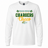 Boiling Springs Little Chargers Cheer Long Sleeve T-Shirt
