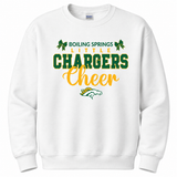 Boiling Springs Little Chargers Cheer Crewneck Sweatshirt