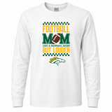 Boiling Springs Football Mom Like A Normal Mom But Louder Long Sleeve T-Shirt