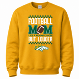 Boiling Springs Football Mom Like A Normal Mom But Louder Crewneck Sweatshirt
