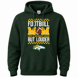 Boiling Springs Football Mom Like A Normal Mom But Louder Hoodie