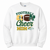 BoilingBoiling Springs Football Cheer Mom Crewneck Sweatshirt