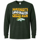 Boiling Springs Somebody's Loud Mouth Cheer Mom Long Sleeve T-Shirt