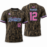Carolina Lightning Performance Short Sleeve