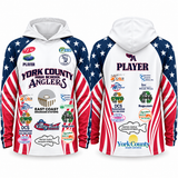 York County Anglers Performance Hooded Long Sleeve