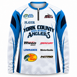 York County Anglers Performance 1/4 Zip Long Sleeve