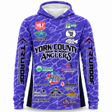 York County Anglers Performance Hooded Long Sleeve