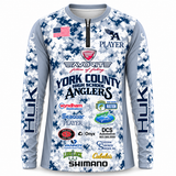 York County Anglers Performance 1/4 Zip Long Sleeve