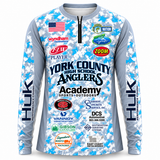 York County Anglers Performance 1/4 Zip Long Sleeve