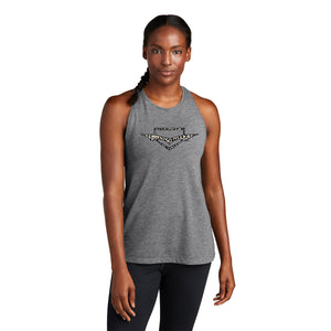 Monsta Athletics Cheetah Sport-Tek® Women's PosiCharge® Tri-Blend Wicking Tank