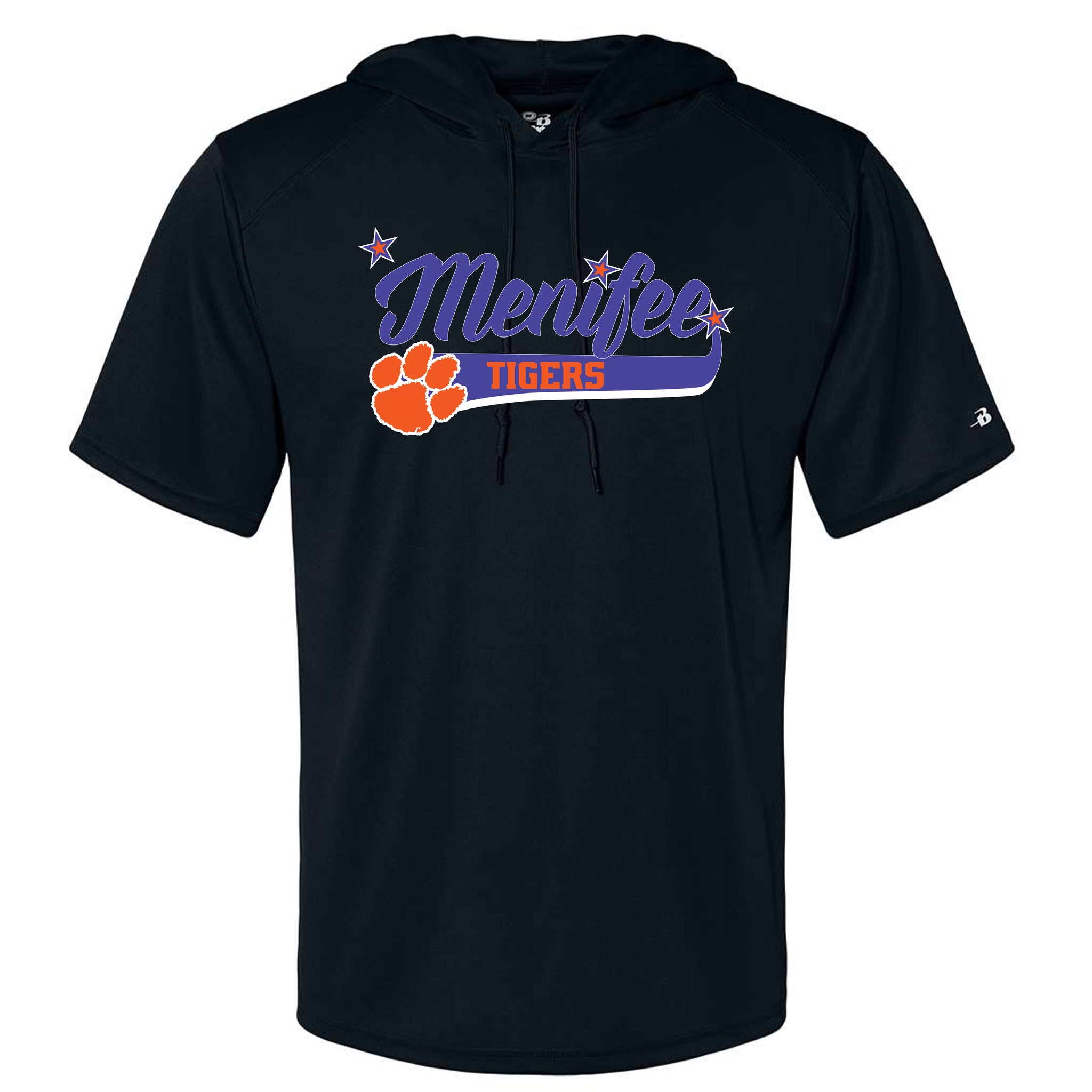 Menifee Tigers Fastpitch Badger B-Core Hooded T-Shirt