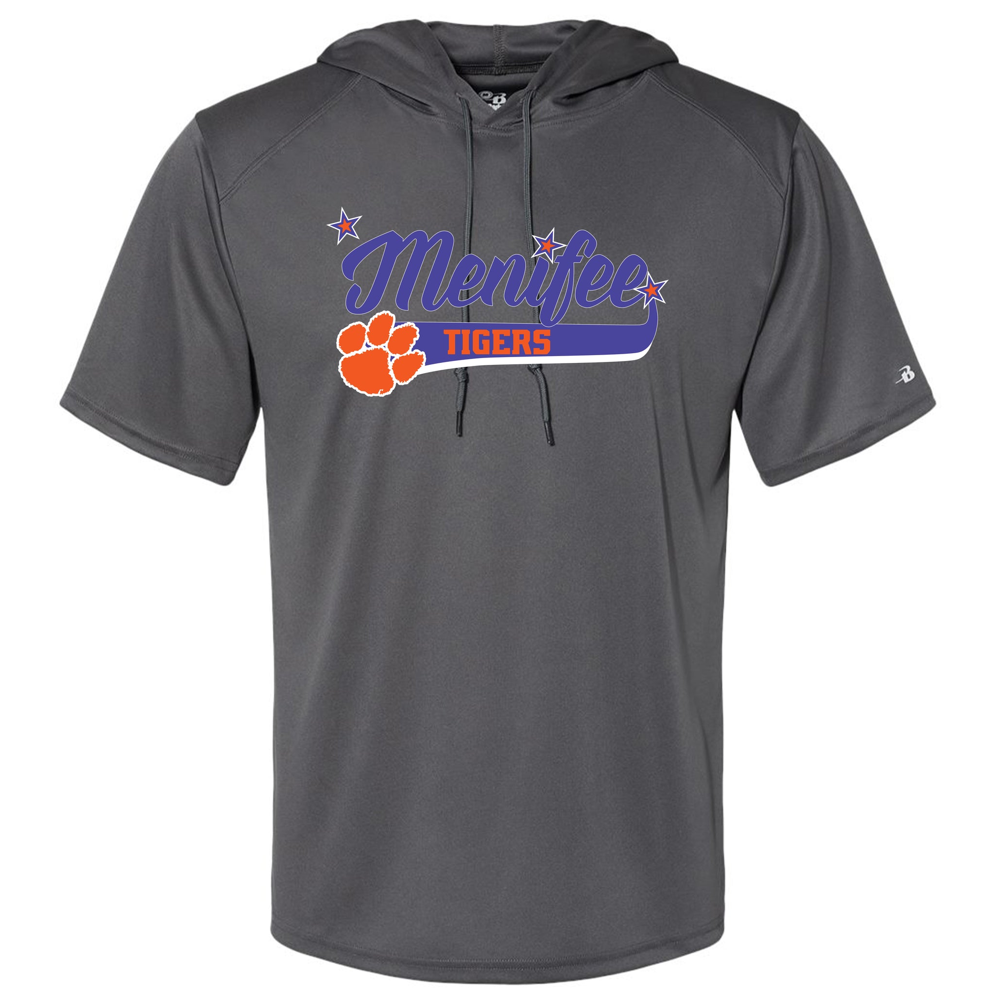 Menifee Tigers Fastpitch Badger B-Core Hooded T-Shirt