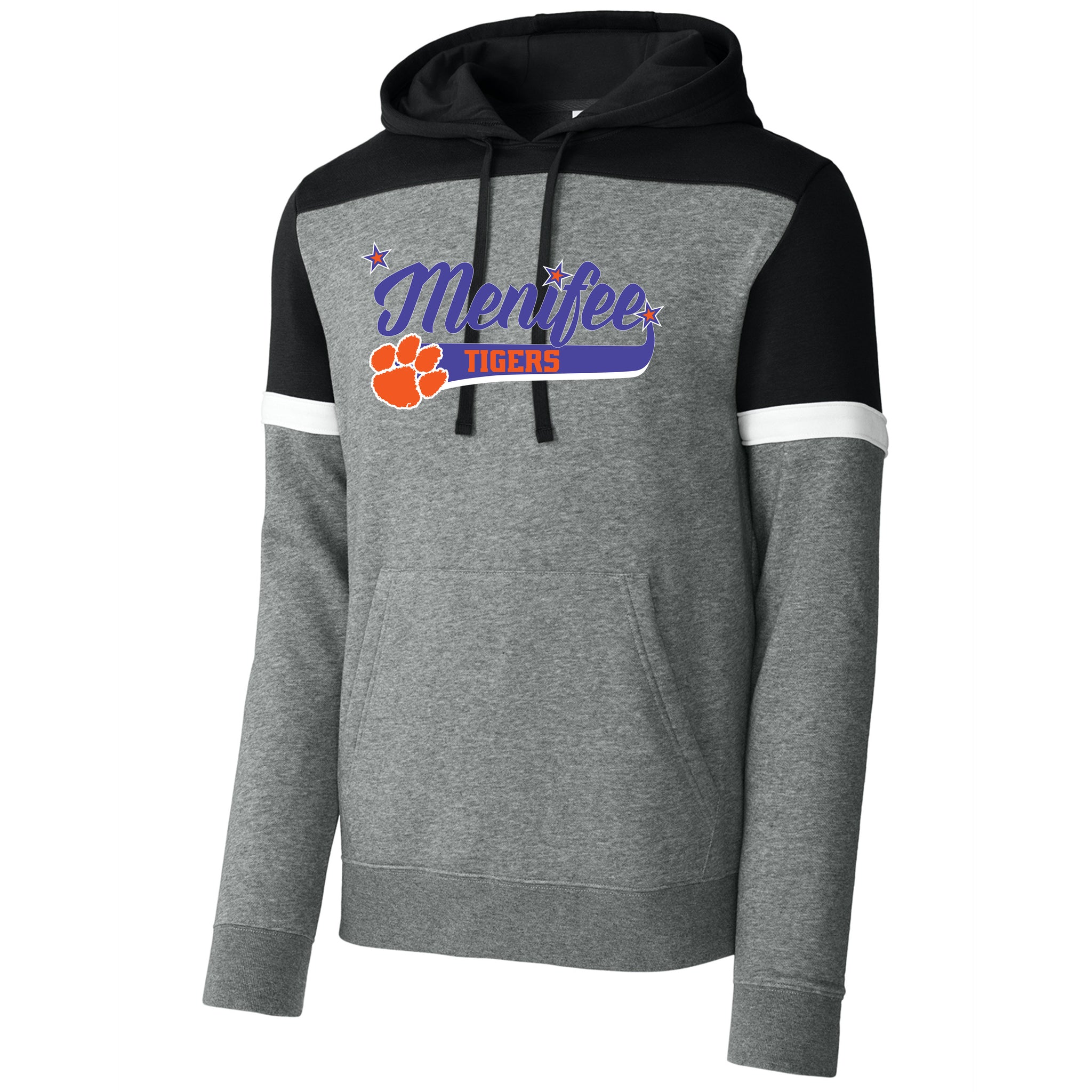 Menifee Tigers Fastpitch Sport-Tek® Drive Fleece Colorblock Hoodie