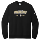 Diamond Predators Nike Club Fleece Sleeve Swoosh Crew