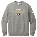 Diamond Predators Nike Club Fleece Sleeve Swoosh Crew