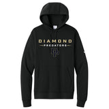 Diamond Predators Nike Club Fleece Sleeve Swoosh Pullover Hoodie