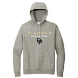 Diamond Predators Nike Club Fleece Sleeve Swoosh Pullover Hoodie