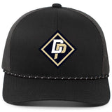 Diamond Predators Pacific Headwear Trucker Snapback Braid Patch Cap